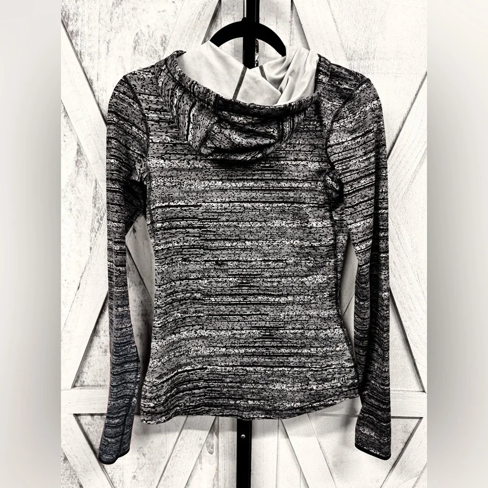 Nike Pro Black and Gray Dri Fit